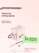 Hypertherm-Hypertherm PowerMax1000, Plasma Arc Cutting Operations Maintenance and Parts Manual 2001-1000-Powermax-02